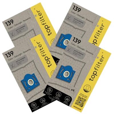 TopFilter Modell 9995950 - Dammsugarpåsar TopFilter Modell 9995950 - Dammsugarpåsar