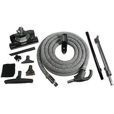 Cen-Tec Systems 92938 Central Vacuum CT20DXQD Kit med 35 tum DC-slang, svart Cen-Tec Systems 92938 Central Vacuum CT20DXQD Kit med 35 tum DC-slang, svart