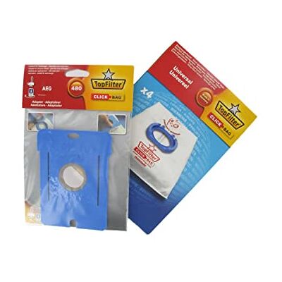 Top Filter Fackelmann 68006 klickväska adapter toppfilter 480 AEG Top Filter Fackelmann 68006 klickväska adapter toppfilter 480 AEG