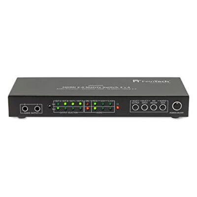 FeinTech VMS02400 HDMI-matrisswitch - 4K HDR - Ljudutvinnare FeinTech VMS02400 HDMI-matrisswitch - 4K HDR - Ljudutvinnare
