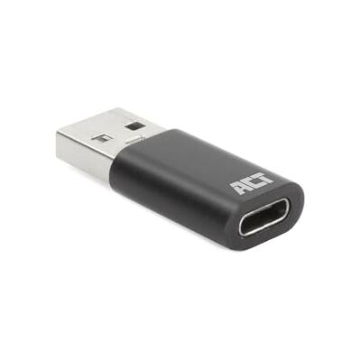 ACT USB till USB C-adapter, universal USB 3.0–5 Gbps, USB till USB C, för bärbara datorer och laddare – AC7376 ACT USB till USB C-adapter, universal USB 3.0–5 Gbps, USB till USB C, för bärbara datorer och laddare – AC7376