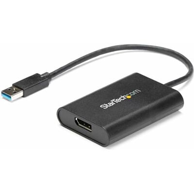 StarTech .com USB 3.0 till DisplayPort-adapter, USB DP-monitoromvandlare för Windows, 4K (macOS/ChromeOS/Linux stöds inte) USB DP-skärmomvandlare, utöka skrivbord, endast Windows, externt videografikkort StarTech .com USB 3.0 till DisplayPort-adapter, USB DP-monitoromvandlare för Windows, 4K (macOS/ChromeOS/Linux stöds inte) USB DP-skärmomvandlare, utöka skrivbord, endast Windows, externt videografikkort