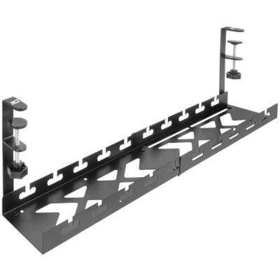 ACT Utdragbar kabelränna för montering under skrivbordet med klämfäste, 43–72 cm ACT Utdragbar kabelränna för montering under skrivbordet med klämfäste, 43–72 cm