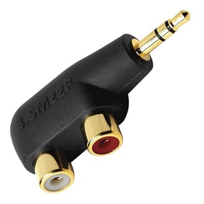 AudioQuest 3.5MM Stereo TILL 2xFEMALE RCA AudioQuest 3.5MM Stereo TILL 2xFEMALE RCA