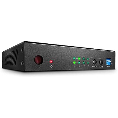 LINDY 4x2 HDMI 2.0 18G matrisbrytare 38084 LINDY 4x2 HDMI 2.0 18G matrisbrytare 38084