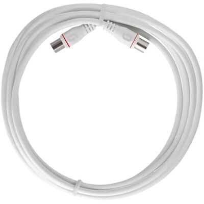 Axing EAK 301-80 terminalanslutningskabel 3 m F-Quickfix F-kontakt 4-vägs skärmad modemkabel för kabelmodem DATA CATV kabel-TV Axing EAK 301-80 terminalanslutningskabel 3 m F-Quickfix F-kontakt 4-vägs skärmad modemkabel för kabelmodem DATA CATV kabel-TV