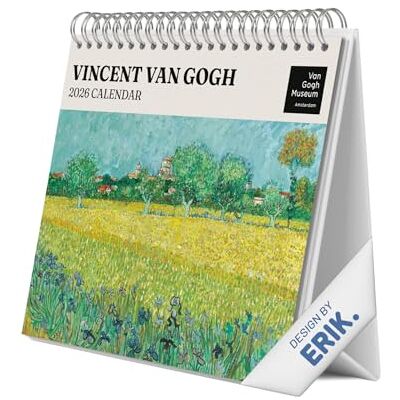 Grupo Erik Desk Calendar 2026 Van Gogh Calendar 2026 Month To View Monthly Desk Planner, Desktop Gifts Under 10 Pounds Van Gogh Gifts For Friends Grupo Erik Desk Calendar 2026 Van Gogh Calendar 2026 Month To View Monthly Desk Planner, Desktop Gifts Under 10 Pounds Van Gogh Gifts For Friends