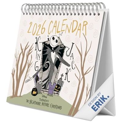 Grupo Erik Desk Calendar 2026 Disney The Nightmare Before Christmas Calendar 2026 Calendar 2026 Month To View Monthly Desk Planner, Desktop Gifts Under 10 Pounds Nightmare Before Christmas Gifts Grupo Erik Desk Calendar 2026 Disney The Nightmare Before Christmas Calendar 2026 Calendar 2026 Month To View Monthly Desk Planner, Desktop Gifts Under 10 Pounds Nightmare Before Christmas Gifts