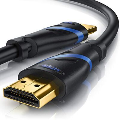 CSL-Computer CSL – 8k HDMI-kabel 2,1 3 m meter – 8K @ 60 Hz/120 Hz – 4K @ 240 Hz – 48 Gbit/s – HDMI 2.1 2.0a 2.0b – 3D – höghastighets Ethernet – HDTV – UHD II – Dynamic HDR-10+ – eARC – variabel uppdateringsgrad CSL-Computer CSL – 8k HDMI-kabel 2,1 3 m meter – 8K @ 60 Hz/120 Hz – 4K @ 240 Hz – 48 Gbit/s – HDMI 2.1 2.0a 2.0b – 3D – höghastighets Ethernet – HDTV – UHD II – Dynamic HDR-10+ – eARC – variabel uppdateringsgrad
