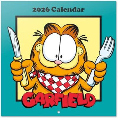 Grupo Erik Wall Calendar 2026 Garfield Calendar 2026 Square 30 x 30 cm 12 x 12 inches Wall Planner, Family Planner Month To View Garfield Gifts For Cat Lovers, Gifts For Friends Grupo Erik Wall Calendar 2026 Garfield Calendar 2026 Square 30 x 30 cm 12 x 12 inches Wall Planner, Family Planner Month To View Garfield Gifts For Cat Lovers, Gifts For Friends