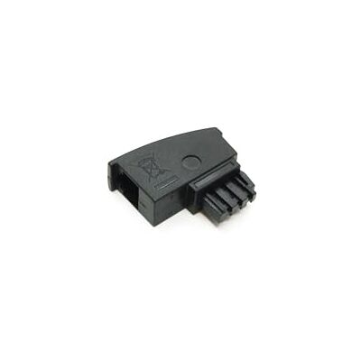 Geemarc Telefonbuchse Auf RJ11 Telefonadapter med RJ11-Buchse Geeignet for Deutschland Schwarzer TAE-F tecker Geemarc Telefonbuchse Auf RJ11 Telefonadapter med RJ11-Buchse Geeignet for Deutschland Schwarzer TAE-F tecker