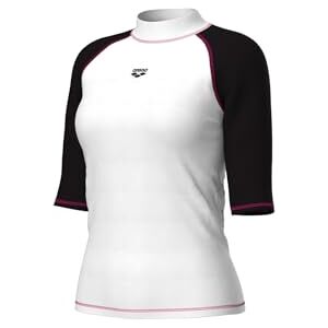 ARENA Grafisk kortärmad tröja för dam med UV-skydd, Svart, L ARENA Grafisk kortärmad tröja för dam med UV-skydd, Svart, L