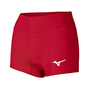 Mizuno Kvinnor Apex 2,5 tum Inseam Volleyboll Kort Röd XS Mizuno Kvinnor Apex 2,5 tum Inseam Volleyboll Kort Röd XS