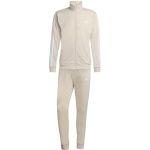 adidas Mezczyzni SPORTSWEAR BASIC 3 STRIPES TRICOT TRACKSUIT, Crystal Linen/white, M adidas Mezczyzni SPORTSWEAR BASIC 3 STRIPES TRICOT TRACKSUIT, Crystal Linen/white, M