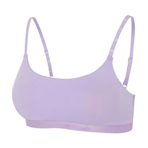 adidas Dam Scoop Bralette Sport Active Essentials Cotton BH, Powder Plum_4a0193, XL adidas Dam Scoop Bralette Sport Active Essentials Cotton BH, Powder Plum_4a0193, XL