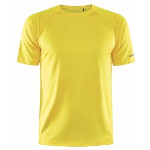Craft CORE Unify Training Tee Träningströja herr S Citrus Activewear för män av återvunnen polyester böjda sidosömmar snabbtorkande t-shirt för män funktionell skjorta män Craft CORE Unify Training Tee Träningströja herr S Citrus Activewear för män av återvunnen polyester böjda sidosömmar snabbtorkande t-shirt för män funktionell skjorta män