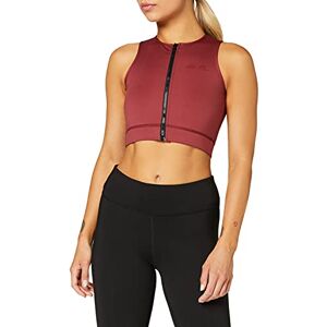SWEDISH FALL LIFTING ATHLETES dam höja Zip BH Red Velvet XS SWEDISH FALL LIFTING ATHLETES dam höja Zip BH Red Velvet XS