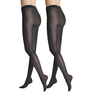 Hudson Dampaket med 2 Simply 40 Doppelpack tights, Grå (antracit 0545), 42/45 EU Hudson Dampaket med 2 Simply 40 Doppelpack tights, Grå (antracit 0545), 42/45 EU