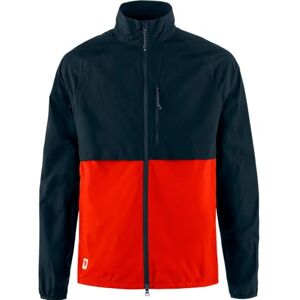 Fjällräven Fjallraven 12500138-555-214 HC hybrid vindjacka M jacka herr mörk marinblå flamma orange storlek XXL Fjällräven Fjallraven 12500138-555-214 HC hybrid vindjacka M jacka herr mörk marinblå flamma orange storlek XXL