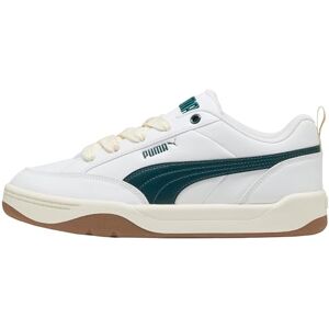 PUMA Unisex Park LifestyleSneaker, vit grön terräng, 38 EU PUMA Unisex Park LifestyleSneaker, vit grön terräng, 38 EU