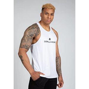 Gorilla Wear – Carter Stretch Tank Top – grön – bodybuilding, sport, vardag, fritid, med logotyp, lätt och bekväm för optimal rörelse av bomull och elastan Gorilla Wear – Carter Stretch Tank Top – grön – bodybuilding, sport, vardag, fritid, med logotyp, lätt och bekväm för optimal rörelse av bomull och elastan