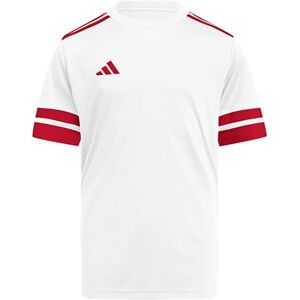 adidas Uniseks dzieci SQUADRA25 JERSEY SHORT SLEEVE KIDS, white/team power red 2, 11-12 Years adidas Uniseks dzieci SQUADRA25 JERSEY SHORT SLEEVE KIDS, white/team power red 2, 11-12 Years