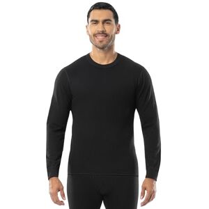 ColdPruf Grundläggande dubbelskikt rund hals baslager topp Svart XL ColdPruf Grundläggande dubbelskikt rund hals baslager topp Svart XL
