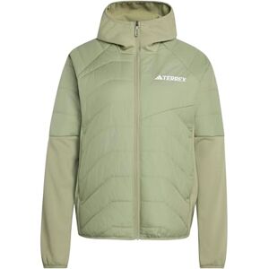 adidas Kobiety Terrex Multi CLIMAWARM Insulated Hybrid Hooded Jacket, tent green, XS adidas Kobiety Terrex Multi CLIMAWARM Insulated Hybrid Hooded Jacket, tent green, XS