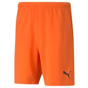 PUMA Fotboll teamRISE shorts herr orange svart storlek XL PUMA Fotboll teamRISE shorts herr orange svart storlek XL
