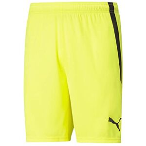 PUMA unisex vuxen Kort Teamliga shorts, Fluo gul blå, L PUMA unisex vuxen Kort Teamliga shorts, Fluo gul blå, L