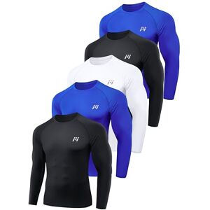 MEETWEE Kompressionströja herr, kort/långärmad funktionell skjorta herr, sportskjorta, träning, fitnessskjorta, andas, löparskjorta, undertröja för löpning, jogging, sport, gym MEETWEE Kompressionströja herr, kort/långärmad funktionell skjorta herr, sportskjorta, träning, fitnessskjorta, andas, löparskjorta, undertröja för löpning, jogging, sport, gym