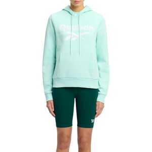 Reebok IDENTITY BIG LOGO FLEECE HOODIE, Glitch Aqua, XXS Reebok IDENTITY BIG LOGO FLEECE HOODIE, Glitch Aqua, XXS