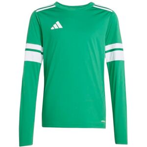adidas Uniseks dzieci SQUADRA25 JERSEY LONG SLEEVE KIDS, team green/white, 5-6 Years adidas Uniseks dzieci SQUADRA25 JERSEY LONG SLEEVE KIDS, team green/white, 5-6 Years
