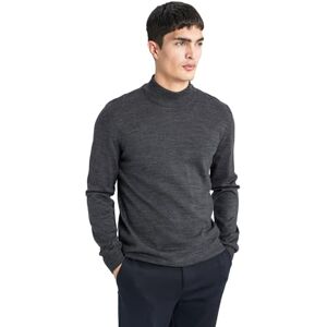 DeFacto herrtröjor – snygg på polotröja – koftor och stickade tröjor för män – tröjor och koftor för varje, Anthra, S DeFacto herrtröjor – snygg på polotröja – koftor och stickade tröjor för män – tröjor och koftor för varje, Anthra, S