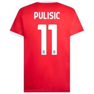 ACM 1899 AC Milan Fotbollströja hem replika stadion, säsong 2024/25, officiell, Pulisic 11, XL ACM 1899 AC Milan Fotbollströja hem replika stadion, säsong 2024/25, officiell, Pulisic 11, XL