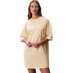 Calvin kvinnors S vävd etikett överdimensionerad t-shirt Dre LV047F228G klänningar, vit, M Calvin kvinnors S vävd etikett överdimensionerad t-shirt Dre LV047F228G klänningar, vit, M