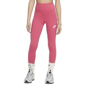 NIKE Tights G NSW Clssc HR Tght Lbr, Aster rosa/vit, FZ5583-629, XL NIKE Tights G NSW Clssc HR Tght Lbr, Aster rosa/vit, FZ5583-629, XL