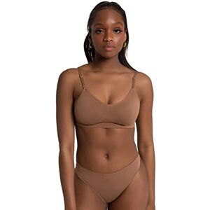 Capezio Sömlös klar rygg-bh dam, Mocka, S Capezio Sömlös klar rygg-bh dam, Mocka, S