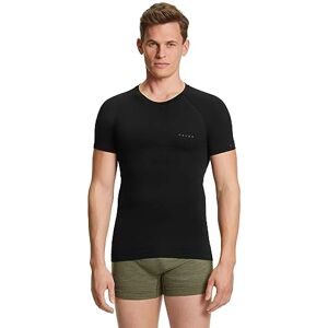 FALKE herr Baslager Ovandel Wool-Tech Light Round Neck M S/s Ts ull funktionsmaterial snabbtorkande 1 del, Svart Black 3000, S FALKE herr Baslager Ovandel Wool-Tech Light Round Neck M S/s Ts ull funktionsmaterial snabbtorkande 1 del, Svart Black 3000, S