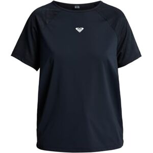 Roxy Move Free Mesh T-shirt kortärmad stickad topp svart XL Roxy Move Free Mesh T-shirt kortärmad stickad topp svart XL