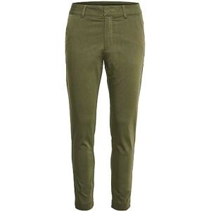 KAFFE Kvinnors byxor beskuren längd smal passform mitten av upphov vanlig midja, Skogsnatt, 32 KAFFE Kvinnors byxor beskuren längd smal passform mitten av upphov vanlig midja, Skogsnatt, 32