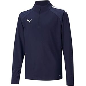 PUMA Unisex barn Teamliga 1/4 dragkedja topp Jr svett PUMA Unisex barn Teamliga 1/4 dragkedja topp Jr svett
