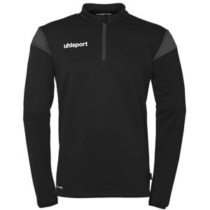 uhlsport Squad 27 1/4 Zip Top fotboll långärmad fotbollströja och sporttröja utan huva unisex uhlsport Squad 27 1/4 Zip Top fotboll långärmad fotbollströja och sporttröja utan huva unisex