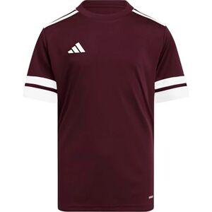 adidas Uniseks dzieci SQUADRA25 JERSEY SHORT SLEEVE KIDS, team maroon 2/white, 15-16 Years adidas Uniseks dzieci SQUADRA25 JERSEY SHORT SLEEVE KIDS, team maroon 2/white, 15-16 Years