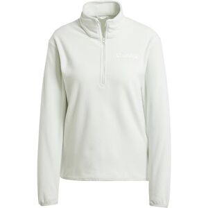 adidas Kvinnor Terrex Multi Essentials Half Zip Fleece Jacket, linen green, XS adidas Kvinnor Terrex Multi Essentials Half Zip Fleece Jacket, linen green, XS