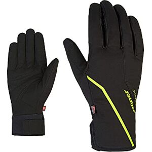 Ziener ULTIMO längdskidåkning/Nordic/Crosscountry-handskar för män Primaloft, vindtät, soft-Shell, Black.Lime, 8 Ziener ULTIMO längdskidåkning/Nordic/Crosscountry-handskar för män Primaloft, vindtät, soft-Shell, Black.Lime, 8
