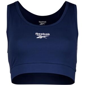 Reebok Piper Scoop Neck SMALL Logo BH Top Reebok Piper Scoop Neck SMALL Logo BH Top