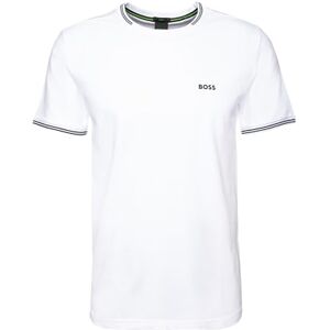 Boss Taul T-tröja för män, Vit, L Boss Taul T-tröja för män, Vit, L