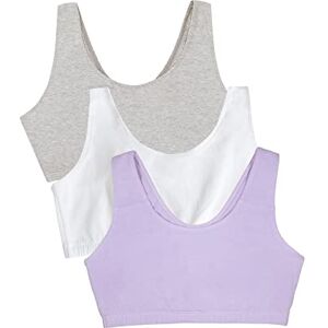 Fruit of the Loom Dam built up tank style sport-bh, ogenomskinlig, syren whisper/vit/grå heather, 90 (3-pack), Syren whisper/vit/grå heather, 40 Fruit of the Loom Dam built up tank style sport-bh, ogenomskinlig, syren whisper/vit/grå heather, 90 (3-pack), Syren whisper/vit/grå heather, 40