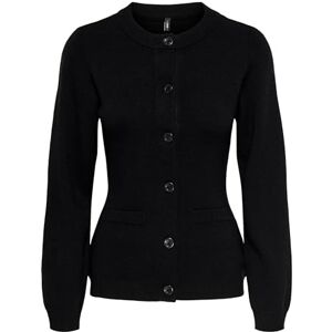ONLY Onlkatia Ls Fitted Oneck cardigan Cc KNT, svart, L ONLY Onlkatia Ls Fitted Oneck cardigan Cc KNT, svart, L
